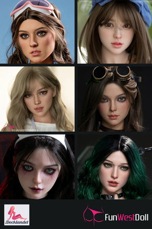 Tête supplémentaire (FunWest Doll Original en silicone)