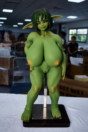 Zarga Orc Sexdocka (Climax Doll Mini 70cm V-kupa Silikon)