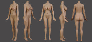 Heidi poupée sexuelle (Galatea Doll 163cm D-Kupa # 163 Silicone)