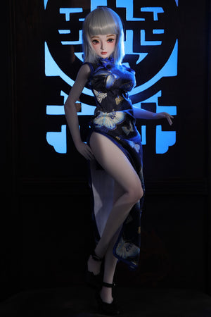 Bambola di sesso di Ling (Climax Doll Mini silicone C-Cup) da 60 cm) EXPRESS