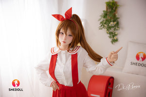 Lemon Bambola sessuale (SHEDOLL 148 cm d-kupa #sh182 silicone)