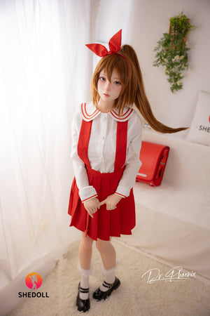 Lemon Bambola sessuale (SHEDOLL 148 cm d-kupa #sh182 silicone)