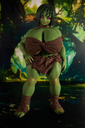 Zarga Orc Sexdocka (Climax Doll Mini 70cm V-kupa Silikon)