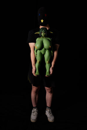 Zarga Orc Sexdocka (Climax Doll Mini 70cm V-kupa Silikon)