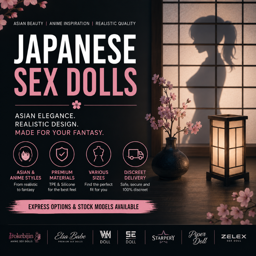 Bambole sessuali giapponesi: eleganza asiatica, ispirazione anime e design realistico