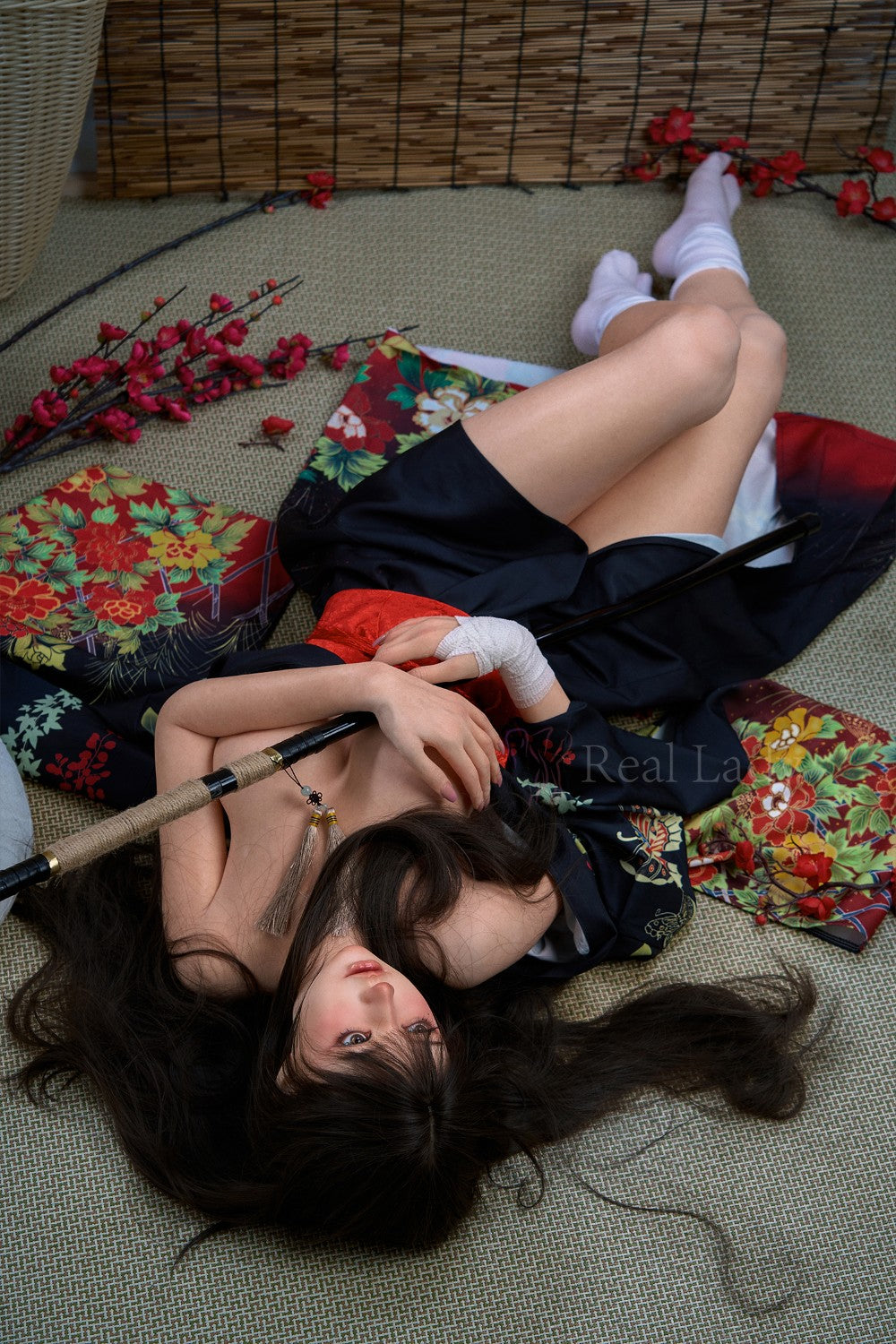 Evie bambola del sesso (Real Lady 150 cm Coppa F T4 in silicone)