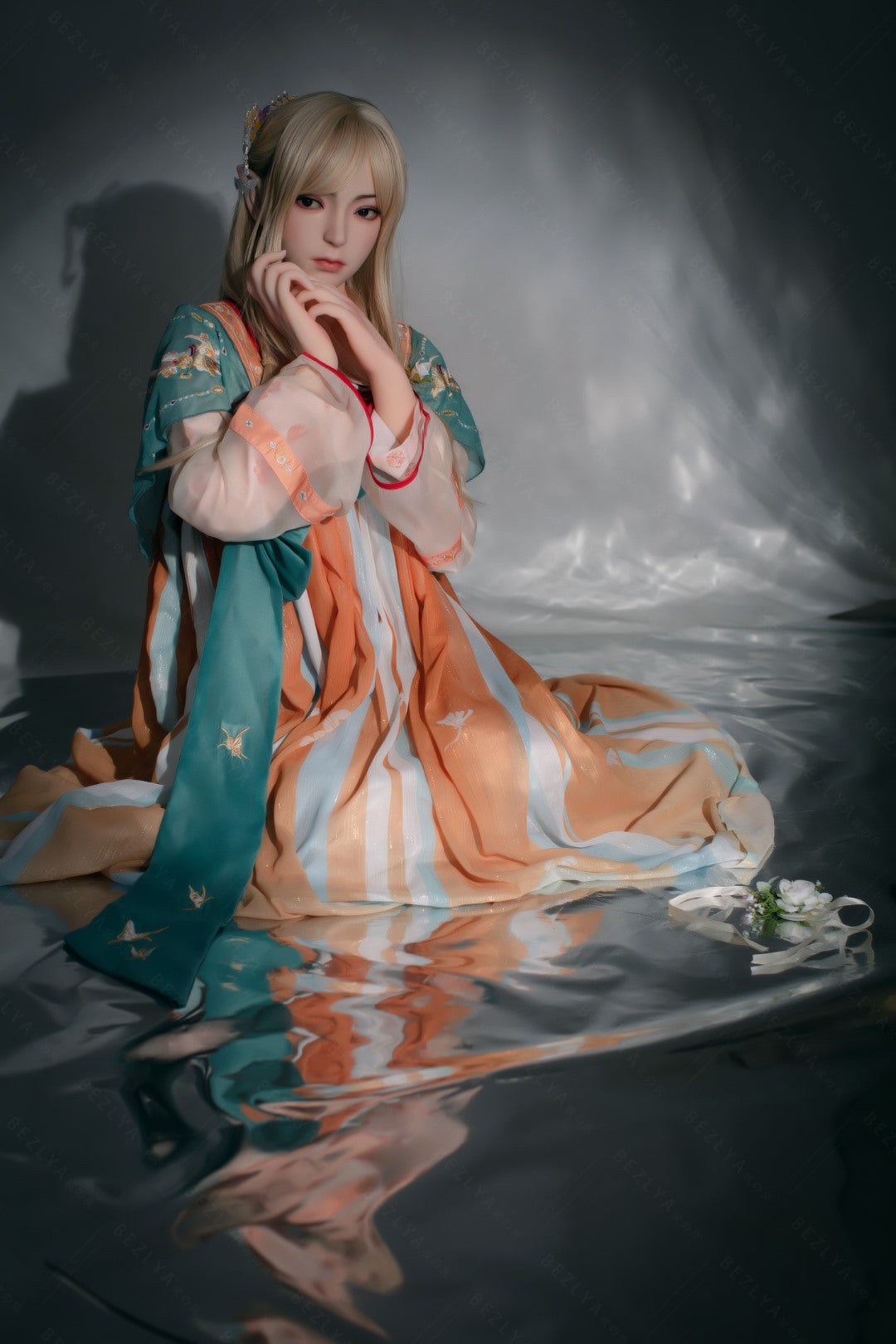 Pansy bambola del sesso (Bezlya Doll Coppa C da 160 cm 2.0 TPE+silicone)