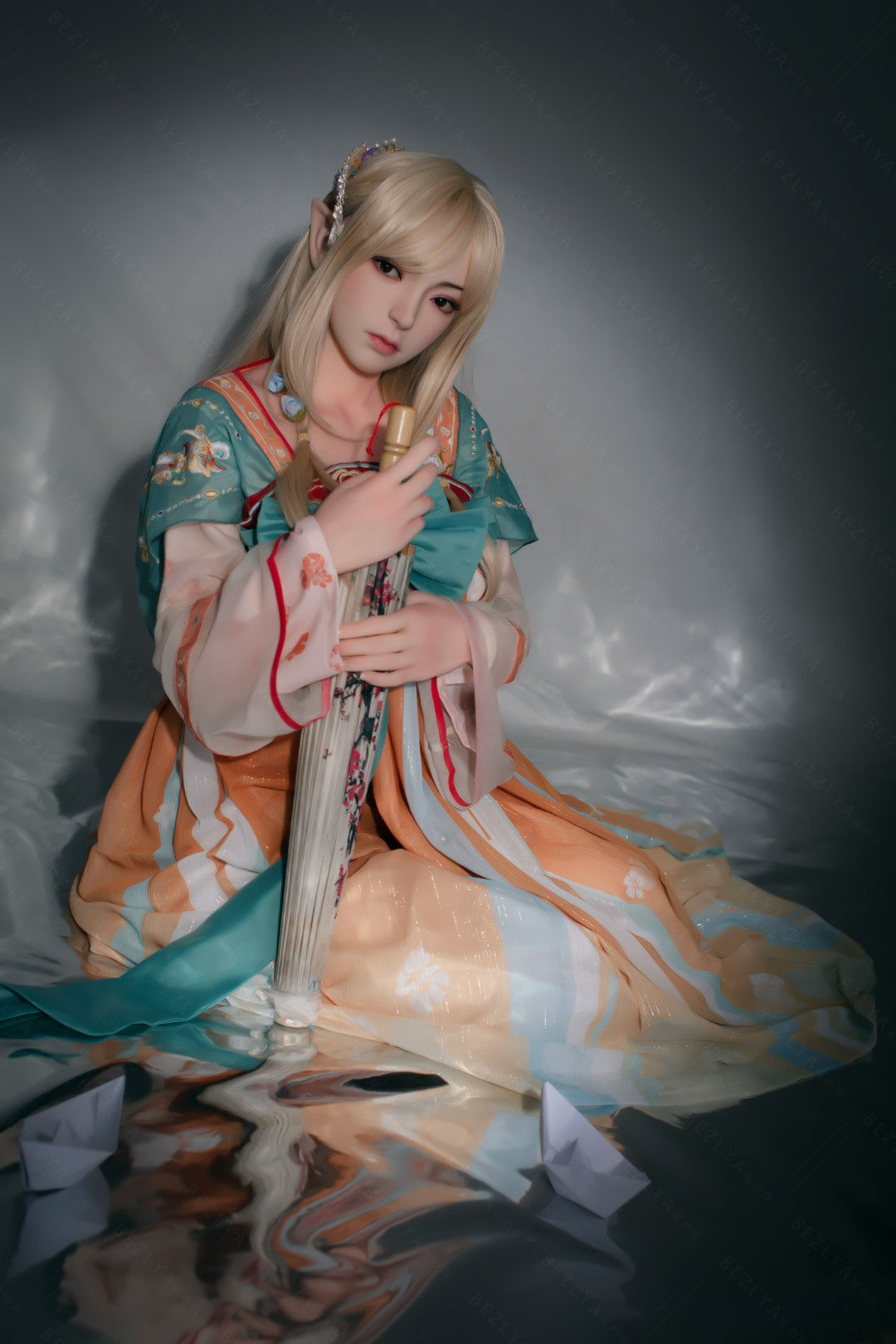 Pansy bambola del sesso (Bezlya Doll Coppa C da 160 cm 2.0 TPE+silicone)