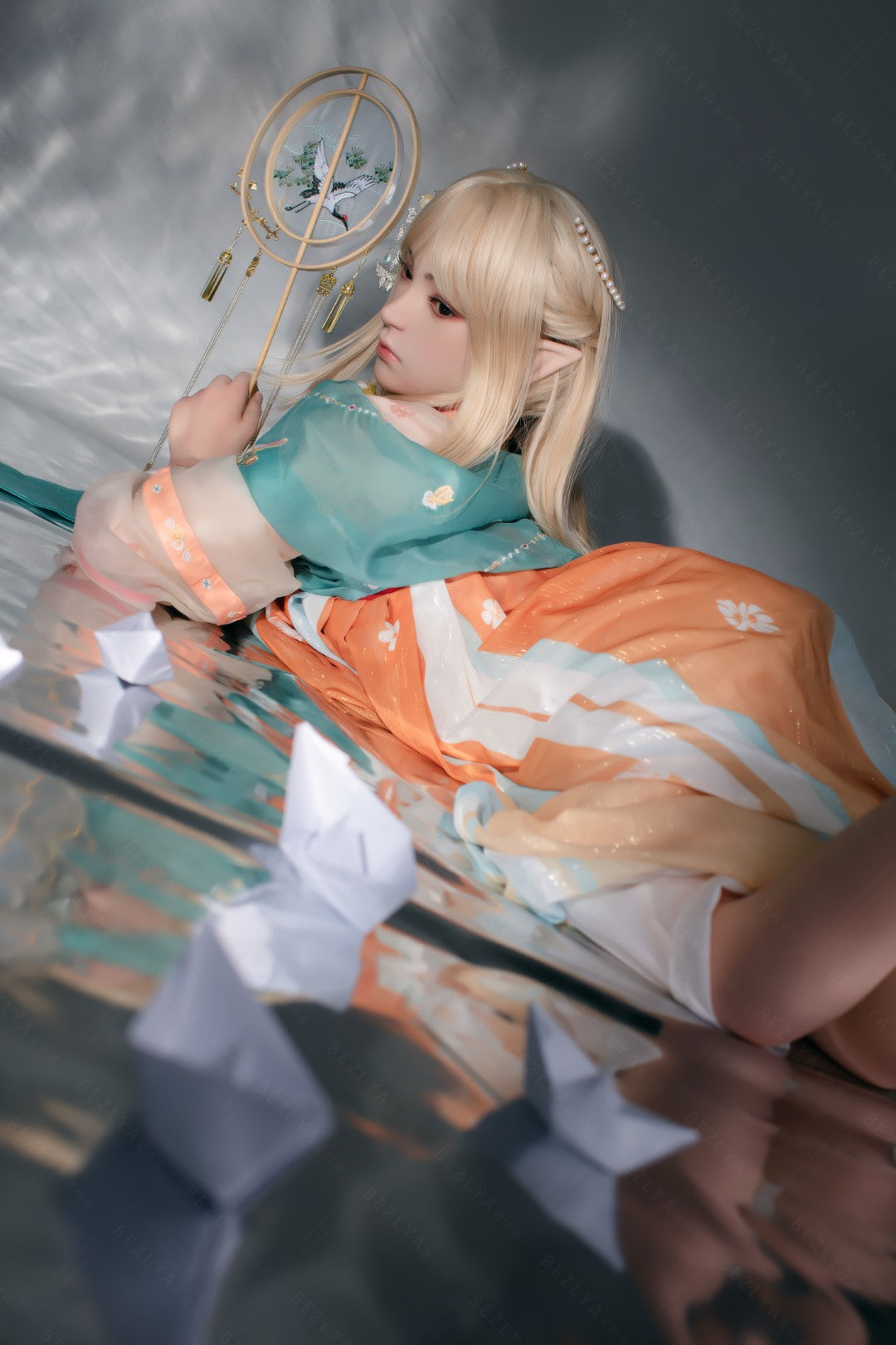 Pansy bambola del sesso (Bezlya Doll Coppa C da 160 cm 2.0 TPE+silicone)