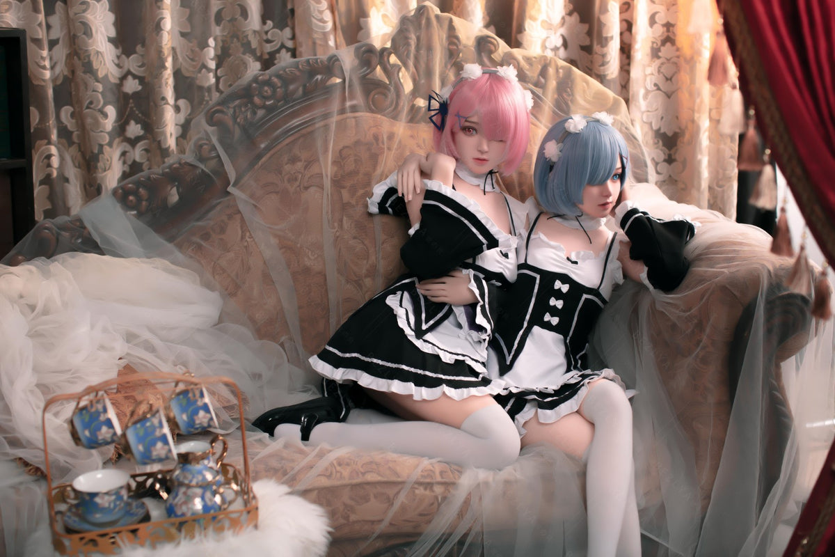 Rem bambola del sesso (Bezlya Doll Coppa D da 149 cm 2.0 TPE+silicone)