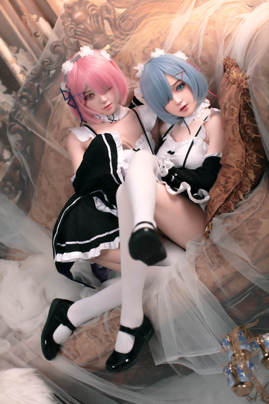 Cornice bambola del sesso (Bezlya Doll Coppa D da 149 cm 2.0 TPE+silicone)