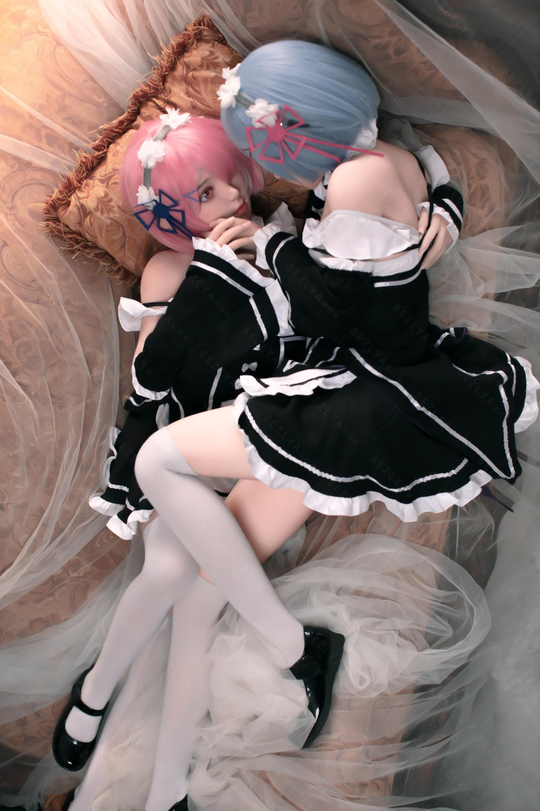 Cornice bambola del sesso (Bezlya Doll Coppa D da 149 cm 2.0 TPE+silicone)