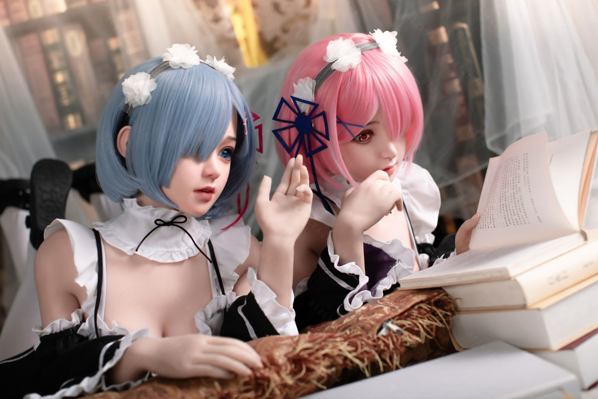 Rem bambola del sesso (Bezlya Doll Coppa D da 149 cm 2.0 TPE+silicone)