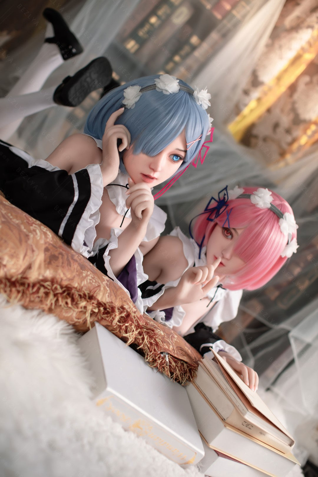 Rem bambola del sesso (Bezlya Doll Coppa D da 149 cm 2.0 TPE+silicone)