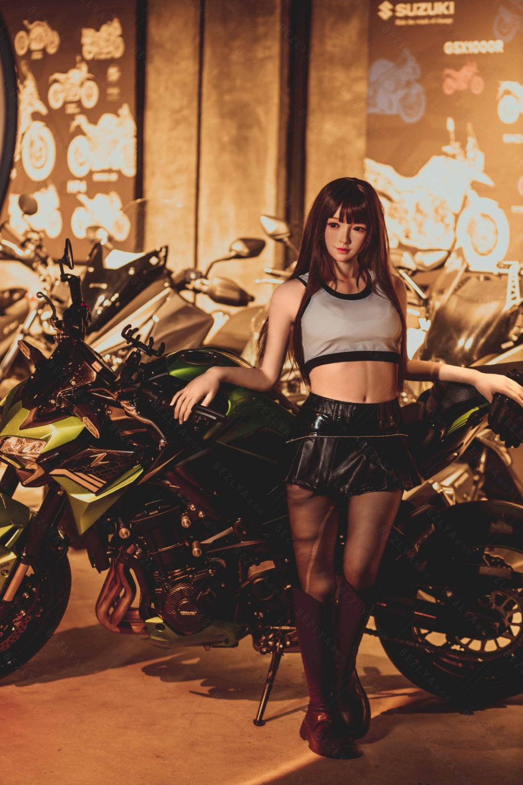 Houx poupée sexuelle (Bezlya Doll 160 cm bonnet C 2.1 Silicone)