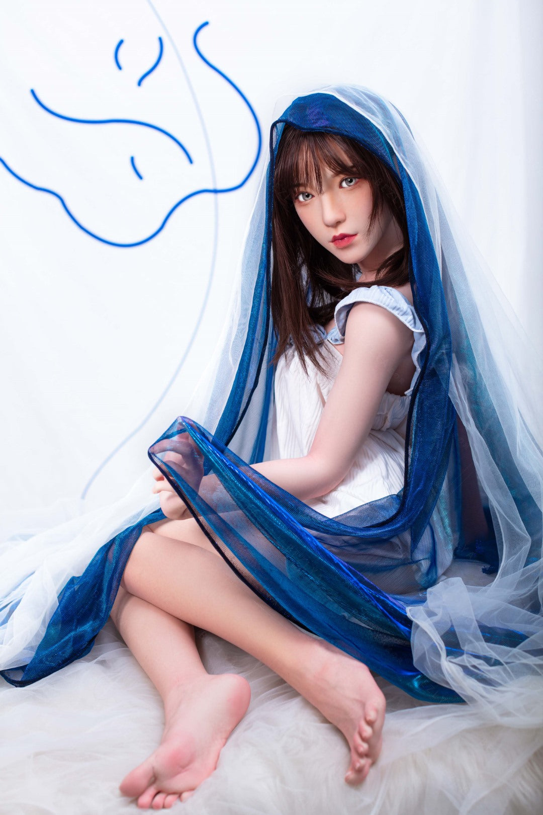 Iris poupée sexuelle (Bezlya Doll 150 cm bonnet B 2.1 Silicone)