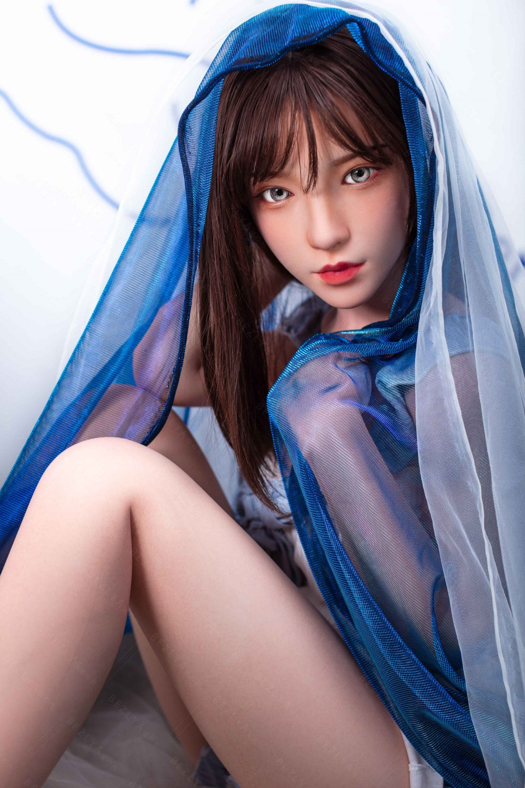 Iris poupée sexuelle (Bezlya Doll 150 cm bonnet B 2.1 Silicone)