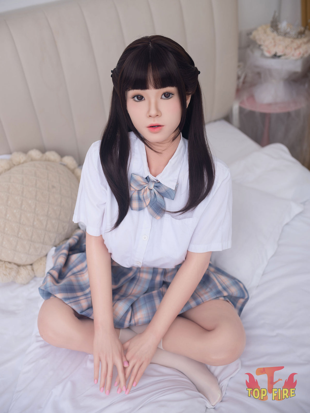 Sharon poupée sexuelle (Top Fire Doll 158 cm bonnet D T28 Silicone)