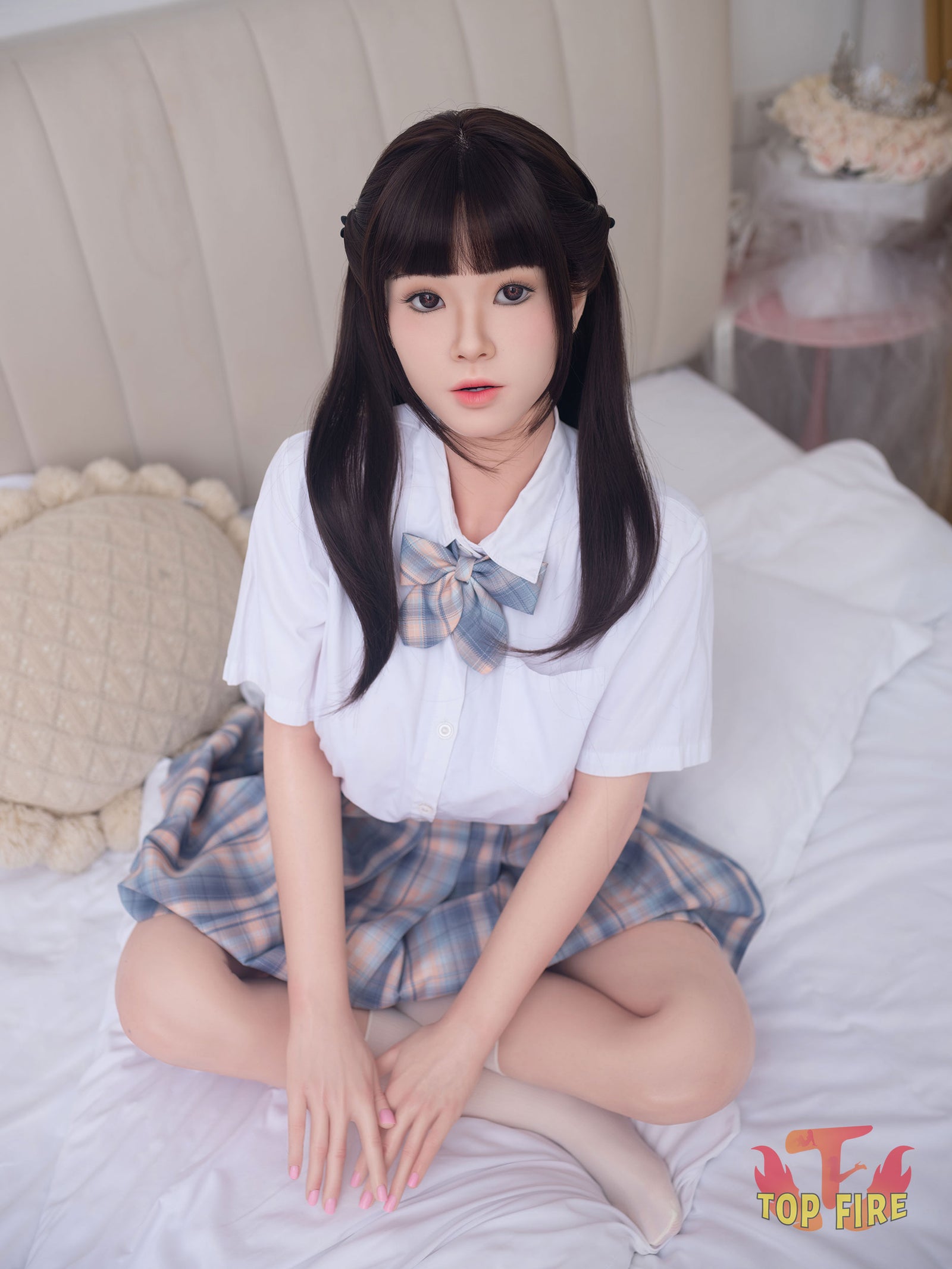 Sharon poupée sexuelle (Top Fire Doll 158 cm bonnet D T28 Silicone)