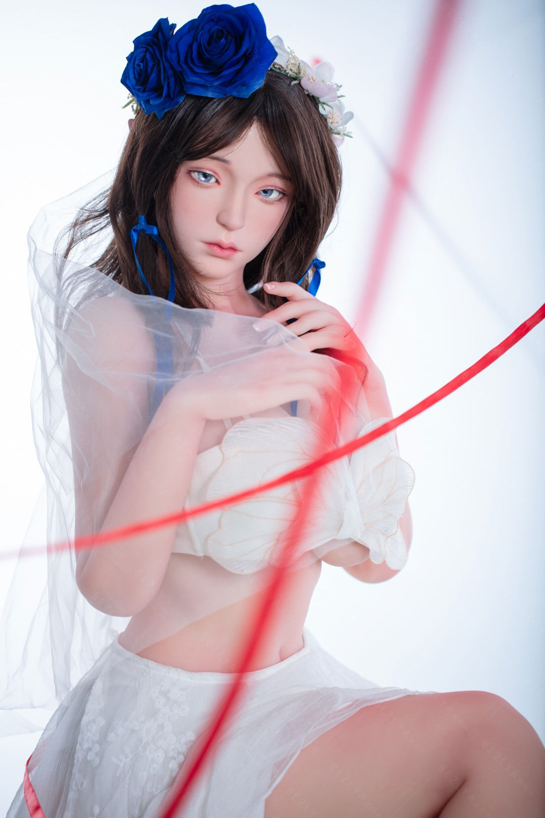 Pensée poupée sexuelle (Bezlya Doll Bonnet F 155 cm 2.0 TPE+Silicone)