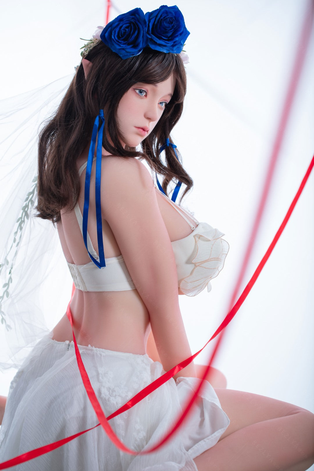 Pensée poupée sexuelle (Bezlya Doll Bonnet F 155 cm 2.0 TPE+Silicone)