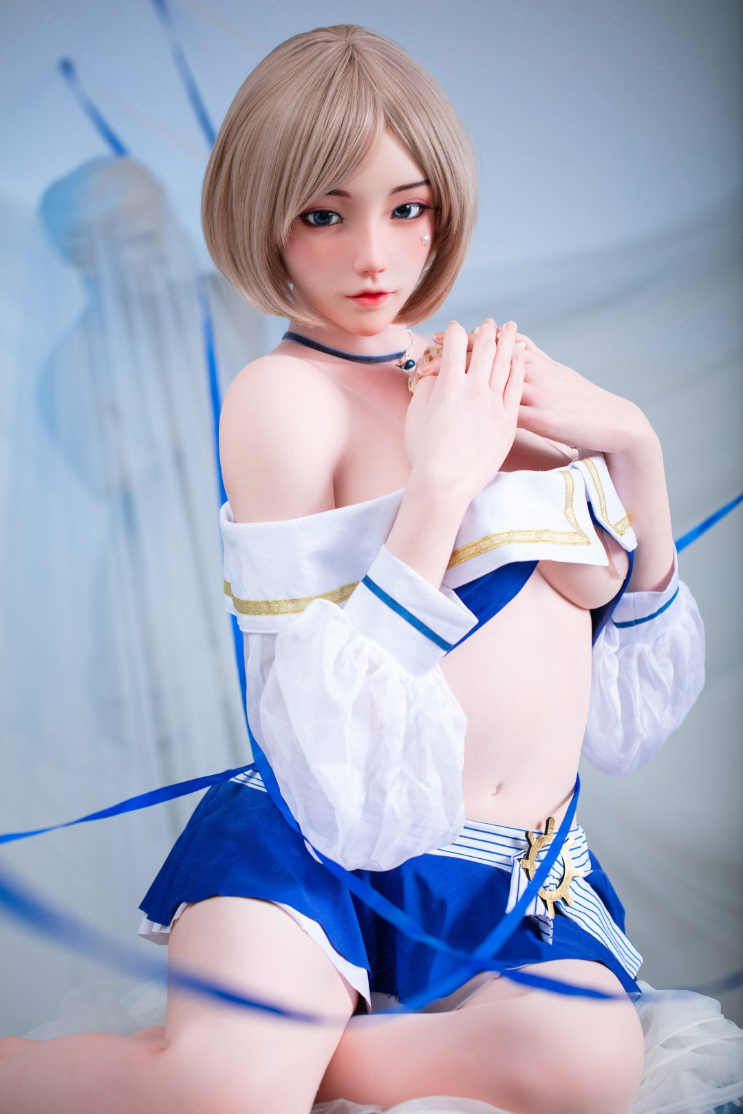 Cyrtenthera bambola del sesso (Bezlya Doll 160 cm Coppa C 2.1 Silicone)