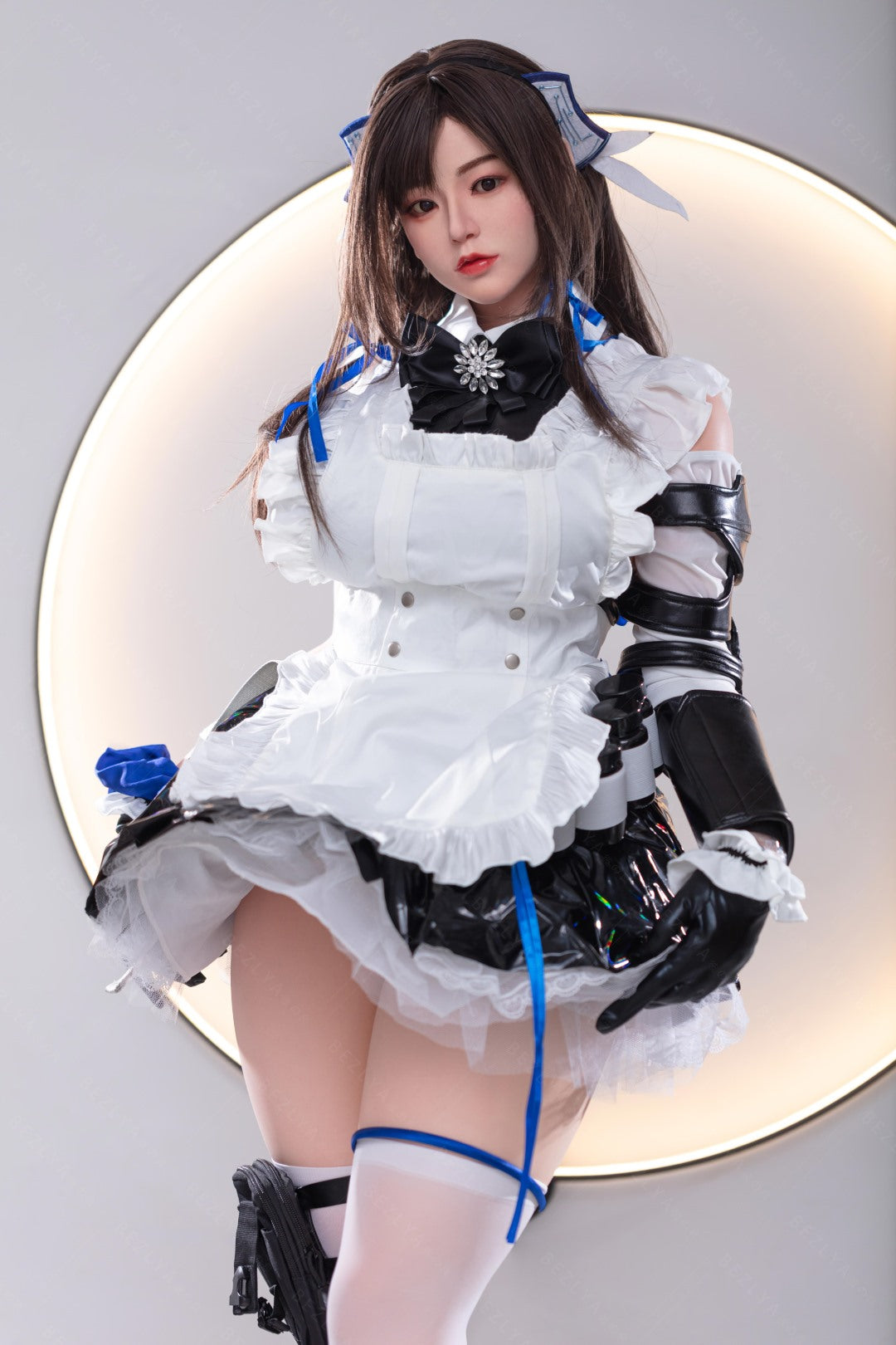 Begonia bambola del sesso (Bezlya Doll Coppa G da 160 cm 2.1 in silicone)