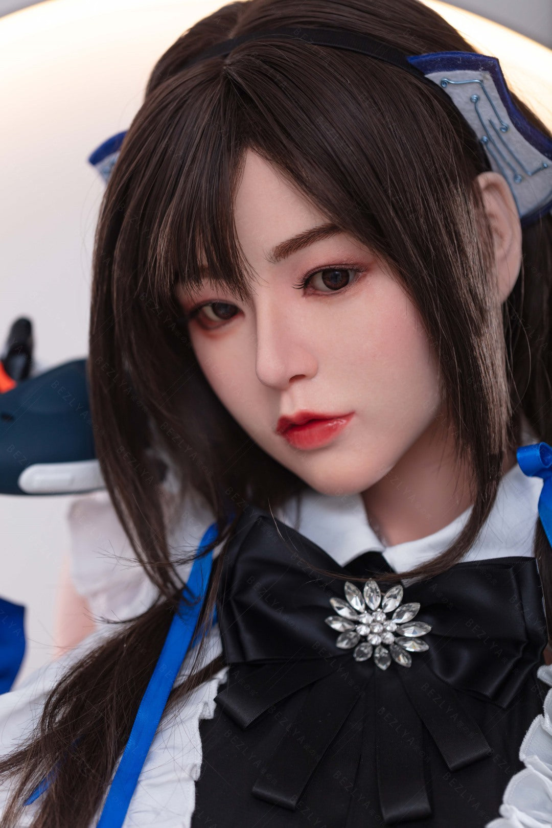 Begonia bambola del sesso (Bezlya Doll Coppa G da 160 cm 2.1 in silicone)