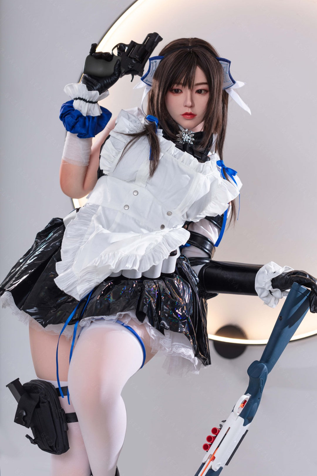 Begonia bambola del sesso (Bezlya Doll Coppa G da 160 cm 2.1 in silicone)