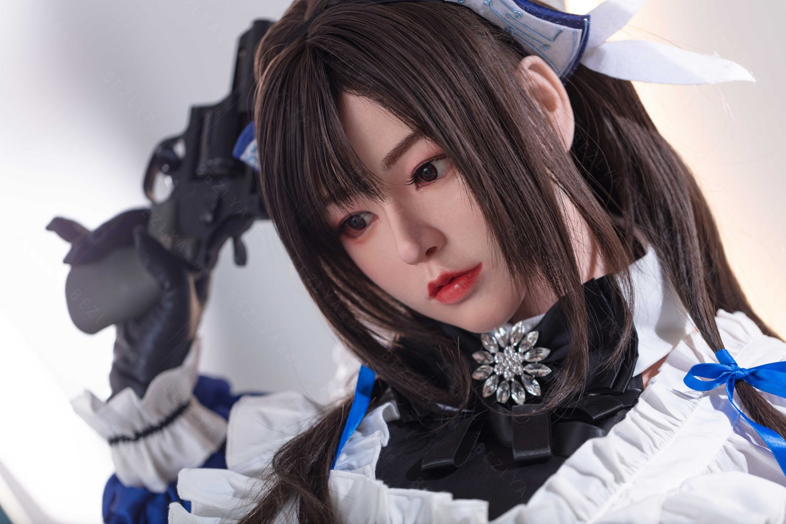 Begonia bambola del sesso (Bezlya Doll Coppa G da 160 cm 2.1 in silicone)