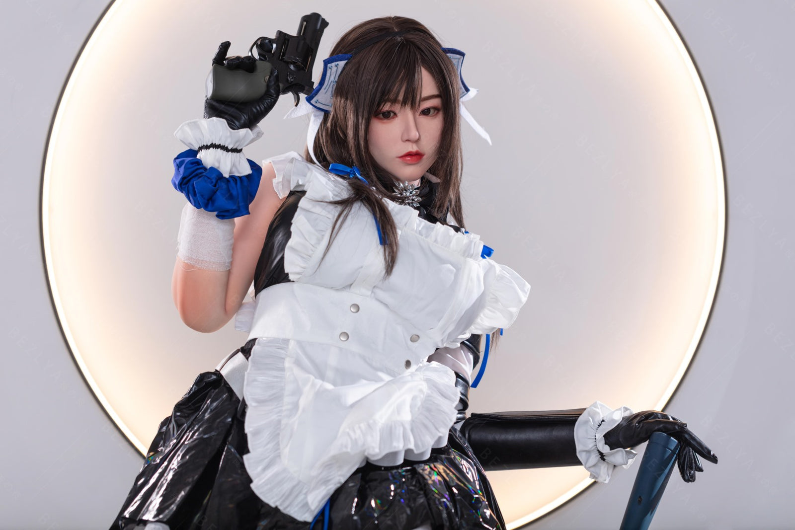 Begonia bambola del sesso (Bezlya Doll Coppa G da 160 cm 2.1 in silicone)