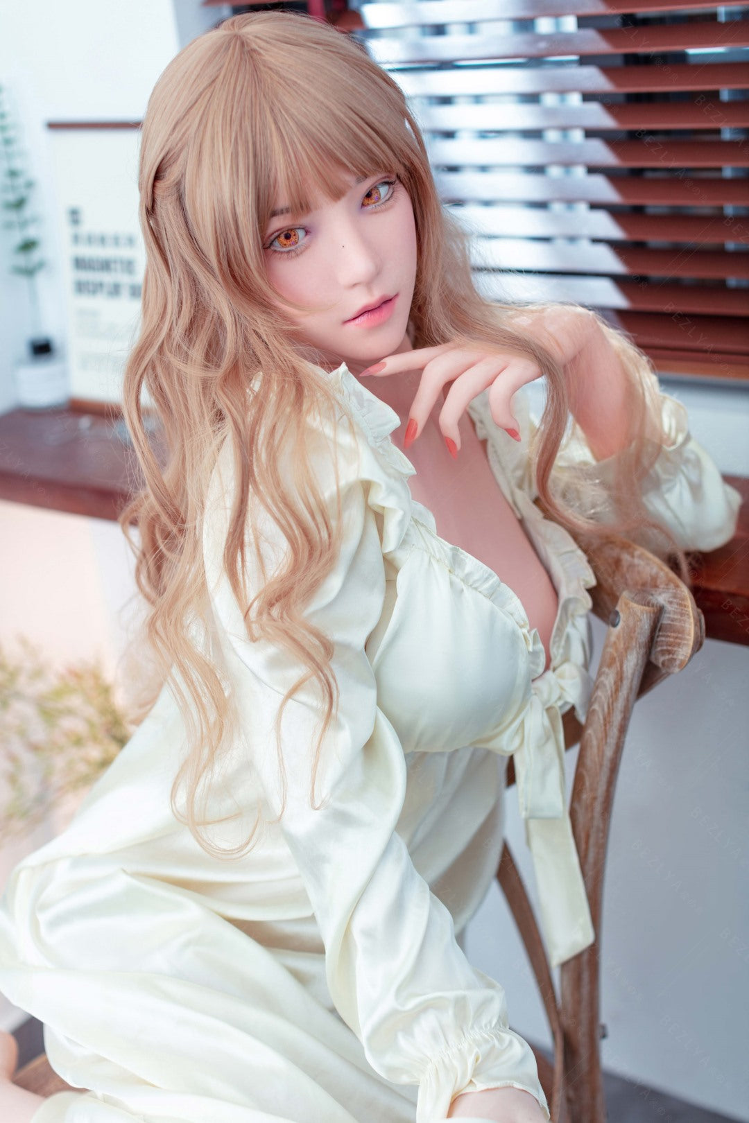 Iris bambola del sesso (Bezlya Doll 160 cm Coppa C 2.1 Silicone)