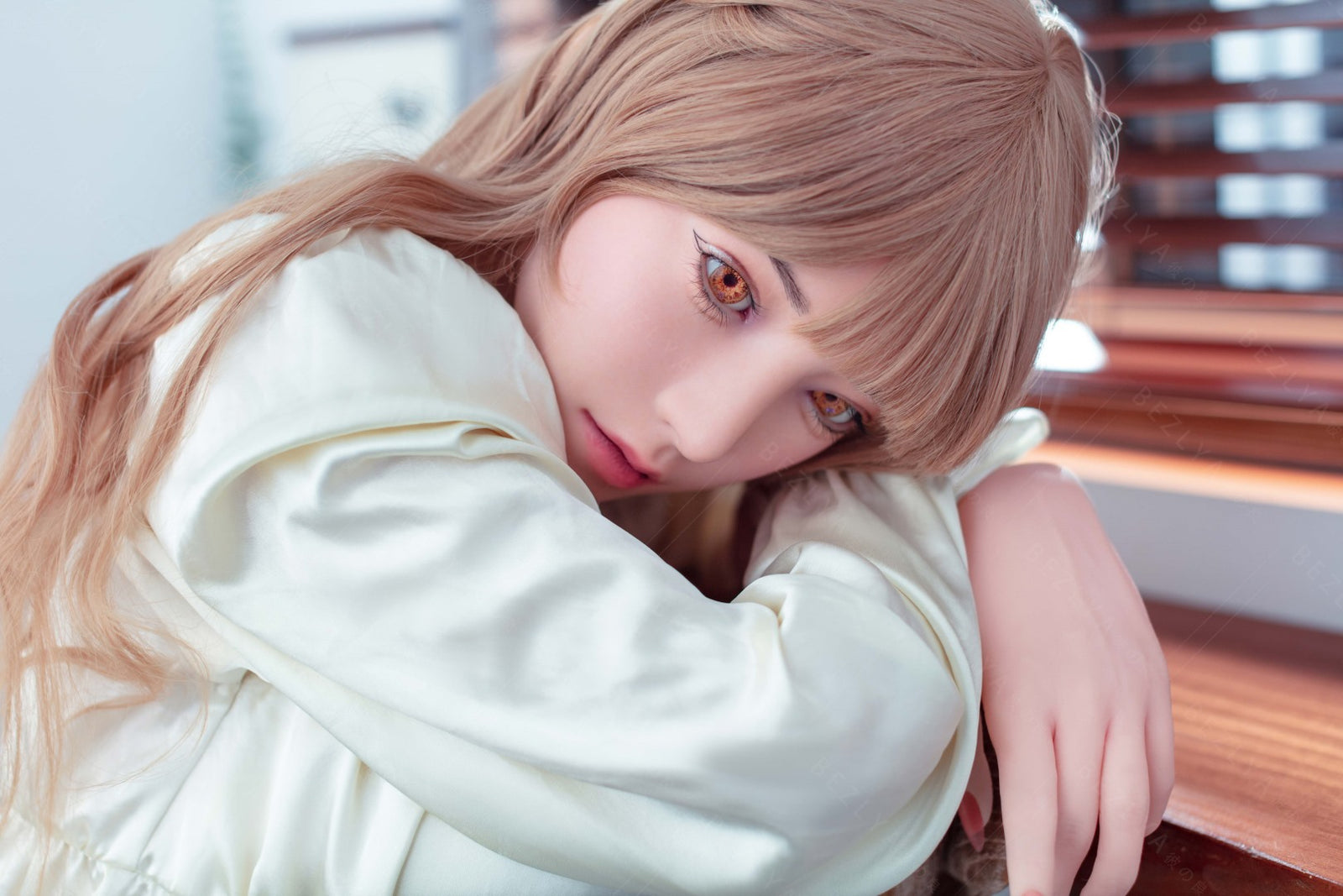 Iris bambola del sesso (Bezlya Doll 160 cm Coppa C 2.1 Silicone)