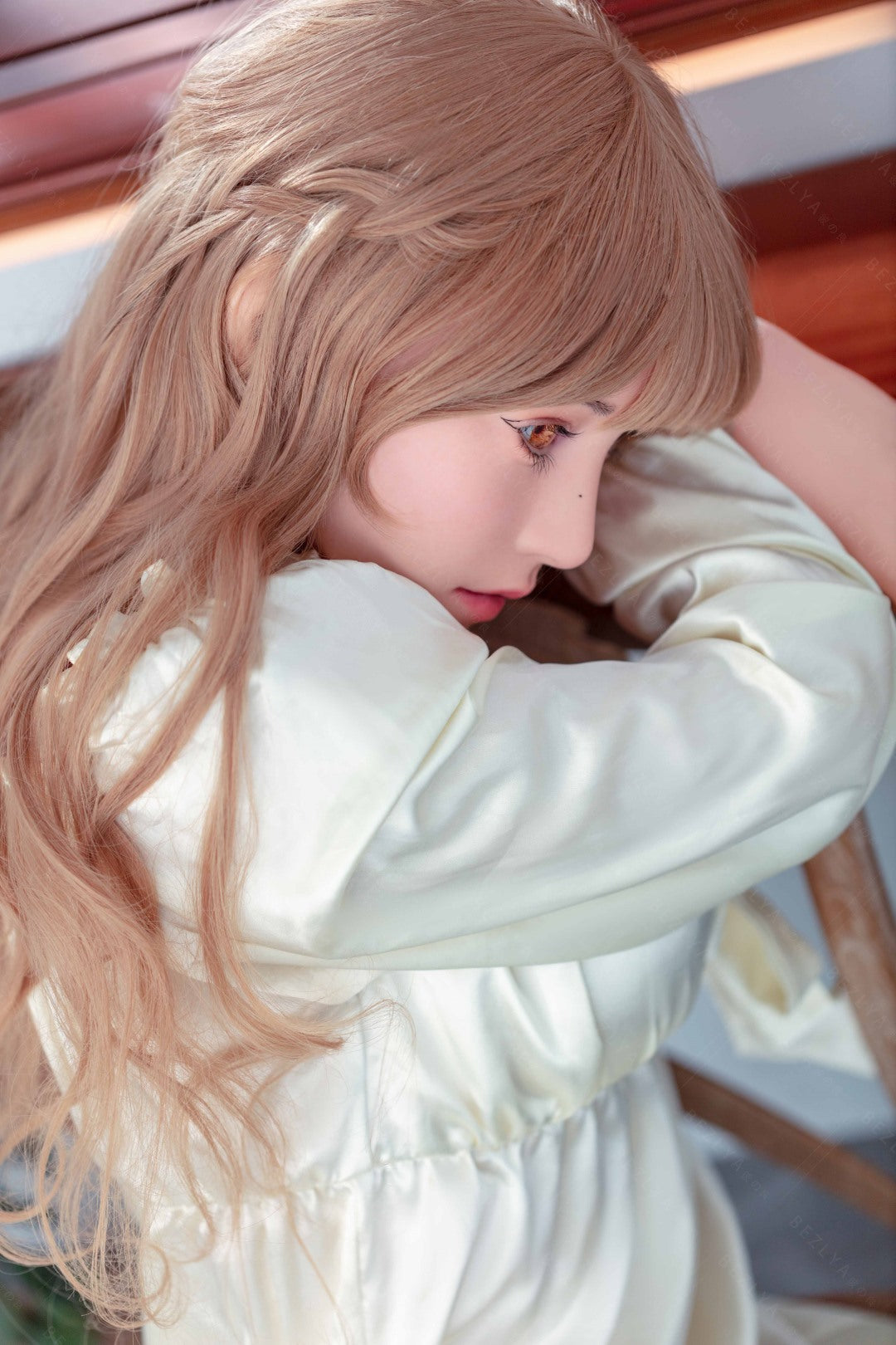 Iris bambola del sesso (Bezlya Doll 160 cm Coppa C 2.1 Silicone)