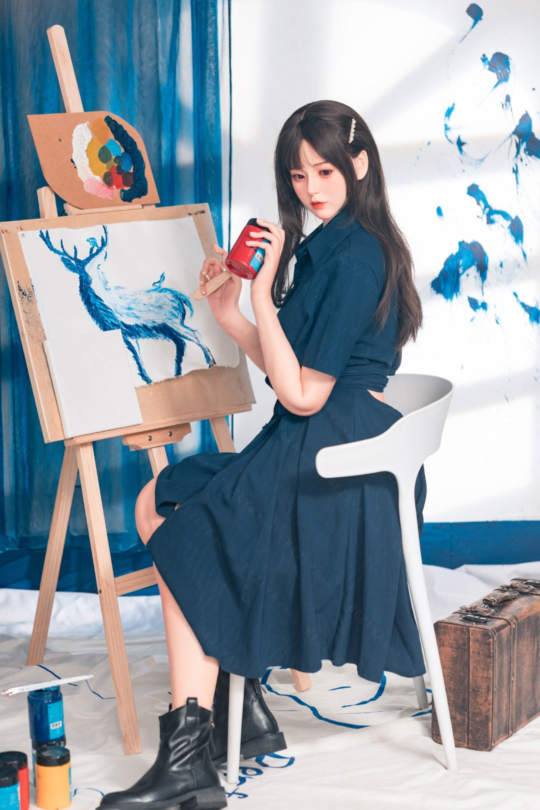 Begonie sexpuppe (Bezlya Doll 162cm C-cup 2,2U Silizium)