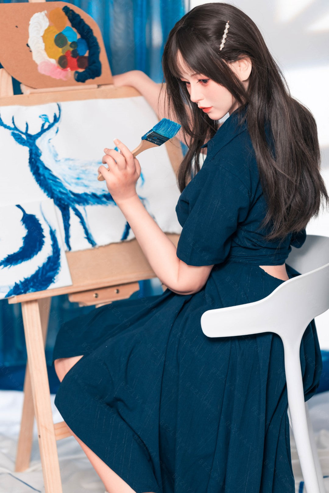 Begonie sexpuppe (Bezlya Doll 162cm C-cup 2,2U Silizium)