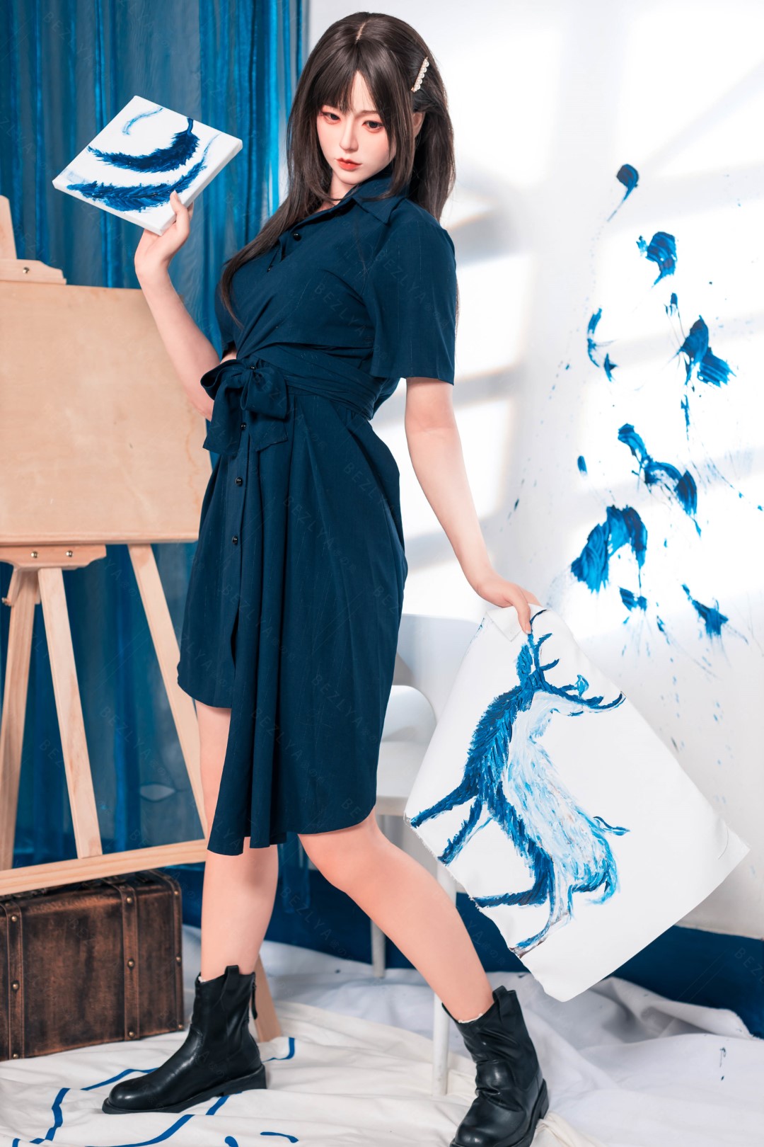 Begonie sexpuppe (Bezlya Doll 162cm C-cup 2,2U Silizium)