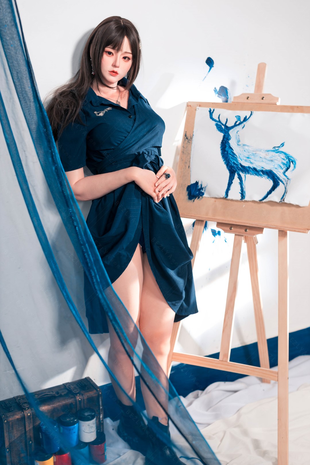 Begonie sexpuppe (Bezlya Doll 162cm C-cup 2,2U Silizium)