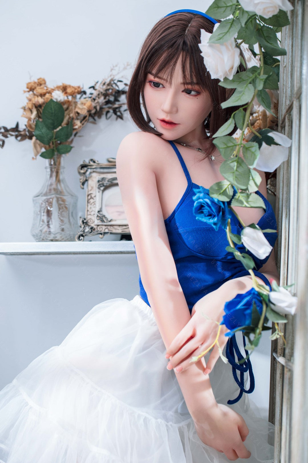 Bambola del sesso Lagenaria (Bezlya Doll Coppa B da 155 cm 2.0 TPE+silicone)