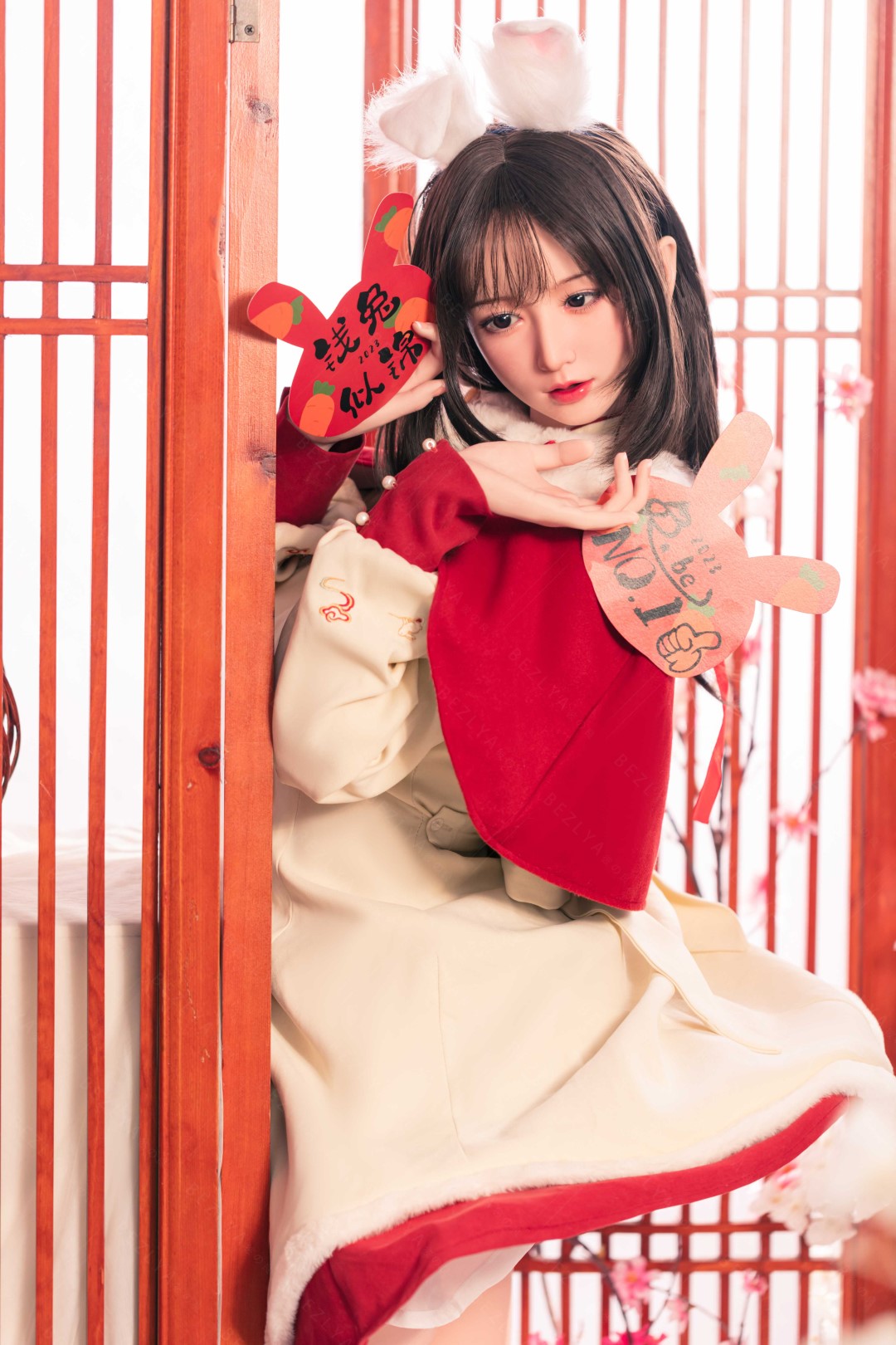 Bambola del sesso platycodon (Bezlya Doll 163 cm Coppa E 2.2 Silicone)