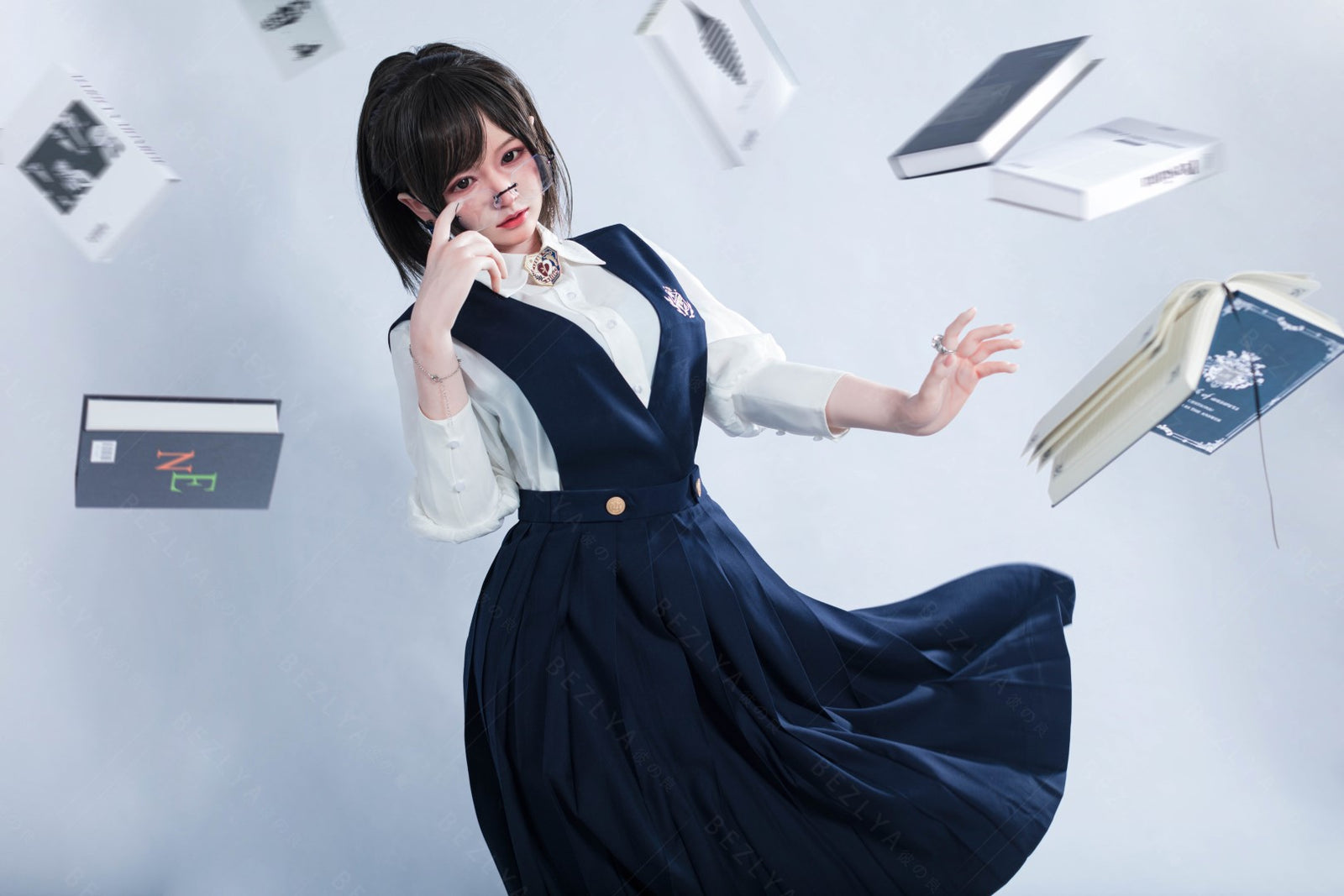 Bambola del sesso platycodon (Bezlya Doll 162 cm Coppa C 2.2U Silicone)