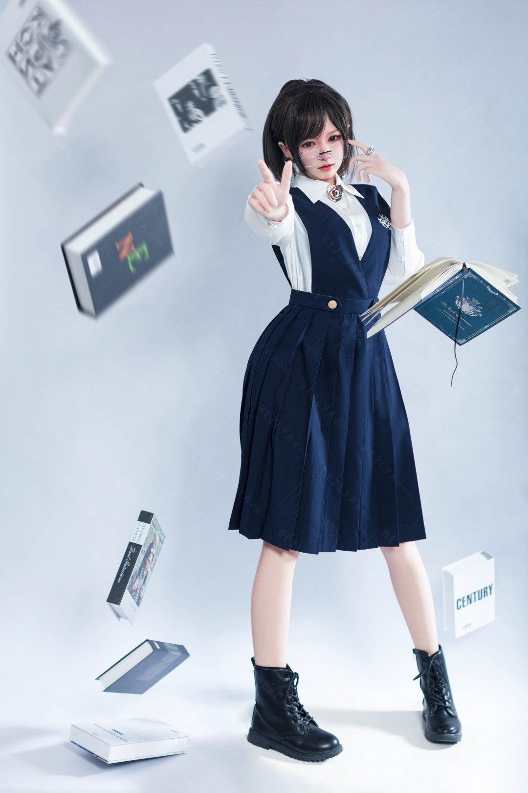 Bambola del sesso platycodon (Bezlya Doll 162 cm Coppa C 2.2U Silicone)