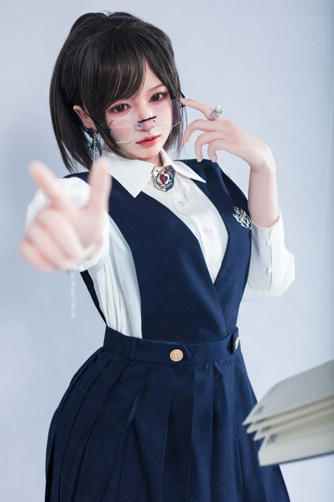 Bambola del sesso platycodon (Bezlya Doll 162 cm Coppa C 2.2U Silicone)