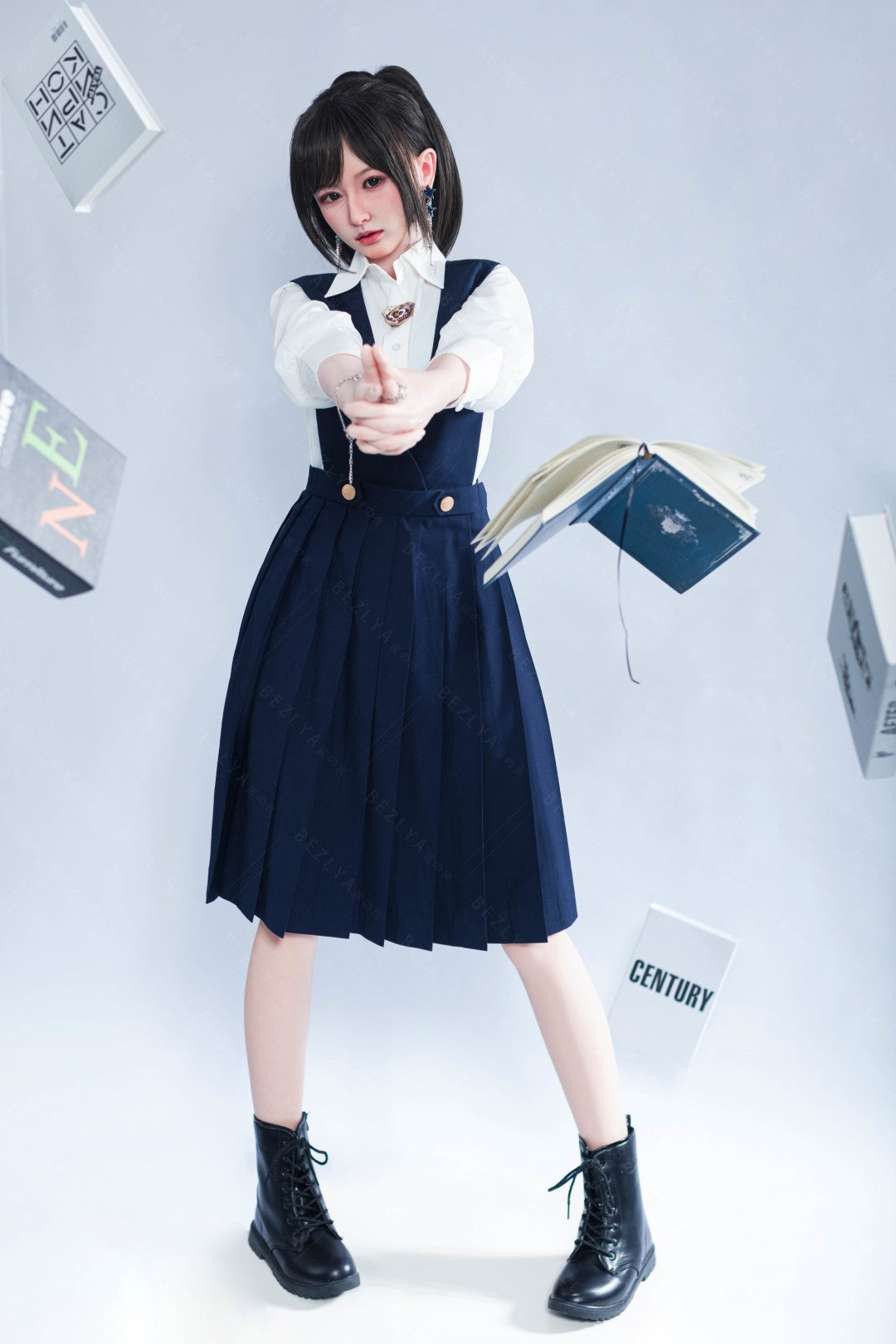 Bambola del sesso platycodon (Bezlya Doll 162 cm Coppa C 2.2U Silicone)