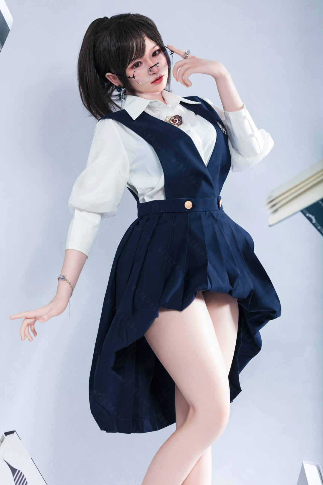 Bambola del sesso platycodon (Bezlya Doll 162 cm Coppa C 2.2U Silicone)