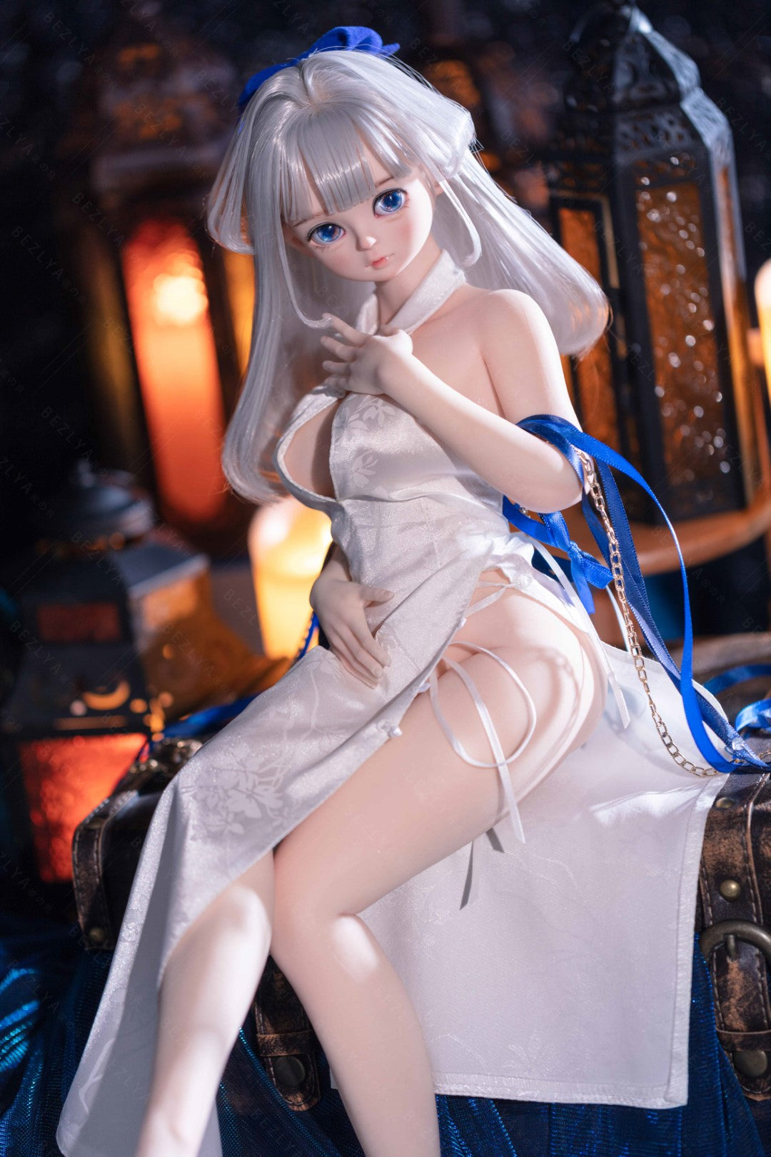 Bambola del sesso della pera (Bezlya Doll 60 cm Coppa C 2.2 Silicone)