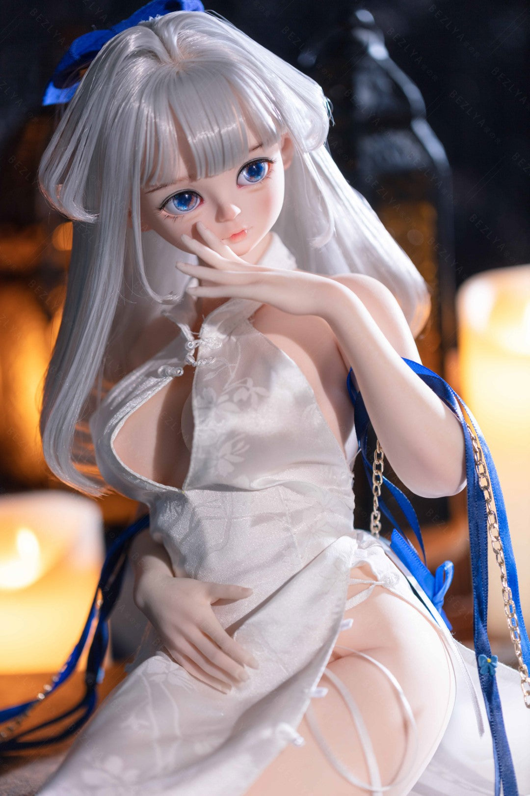 Bambola del sesso della pera (Bezlya Doll 60 cm Coppa C 2.2 Silicone)