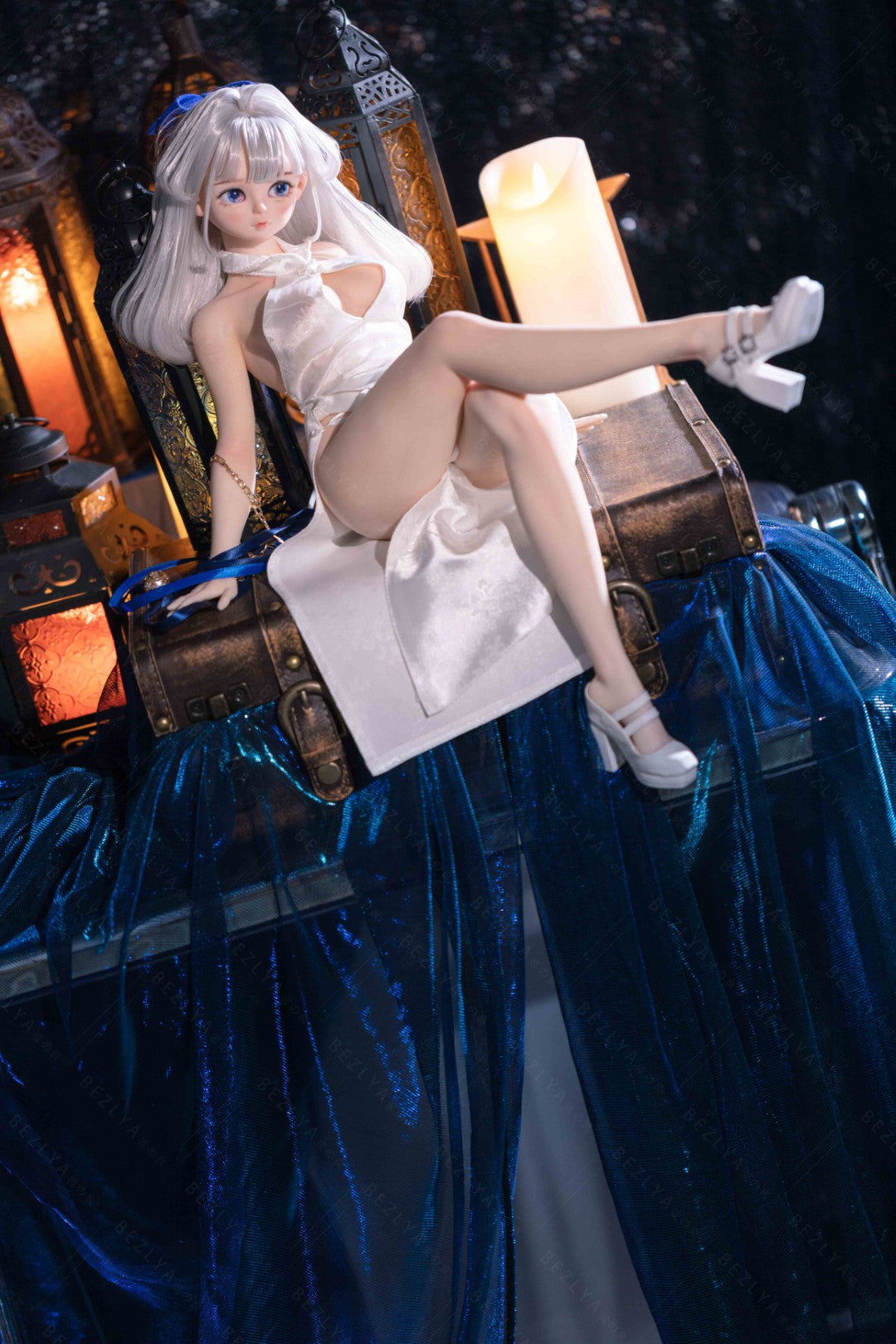 Bambola del sesso della pera (Bezlya Doll 60 cm Coppa C 2.2 Silicone)