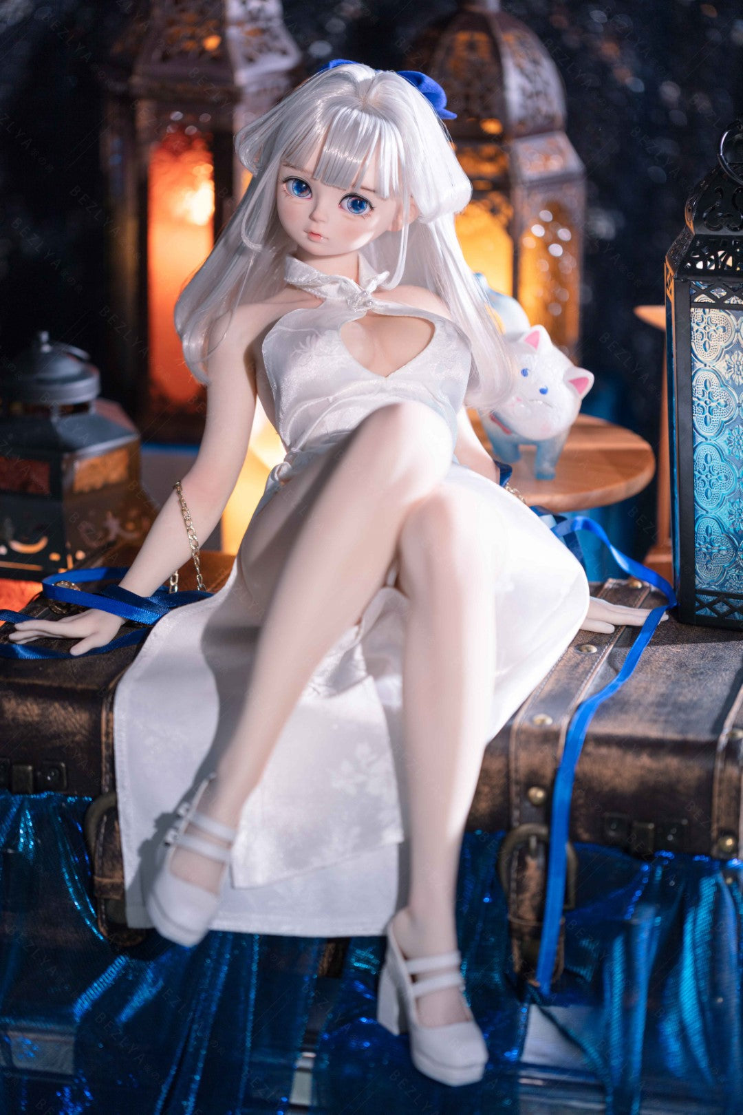 Bambola del sesso della pera (Bezlya Doll 60 cm Coppa C 2.2 Silicone)