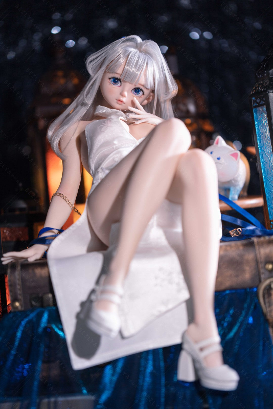 Bambola del sesso della pera (Bezlya Doll 60 cm Coppa C 2.2 Silicone)